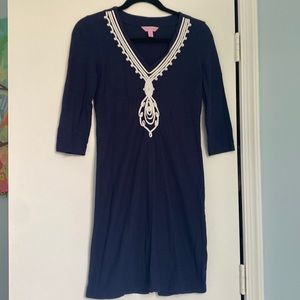 Lilly Pulitzer 3/4 sleeve cotton dress